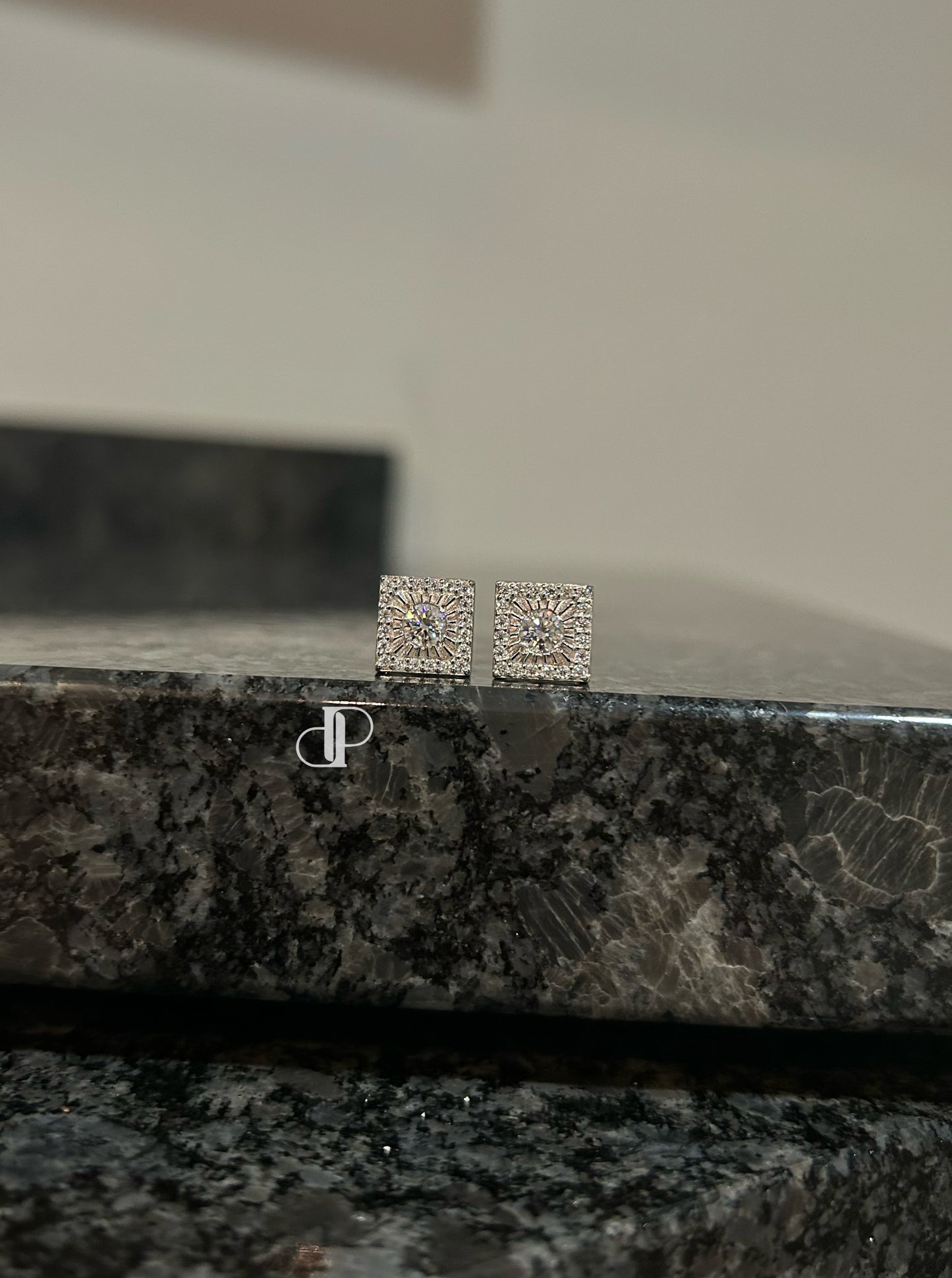 Square Stud Earrings