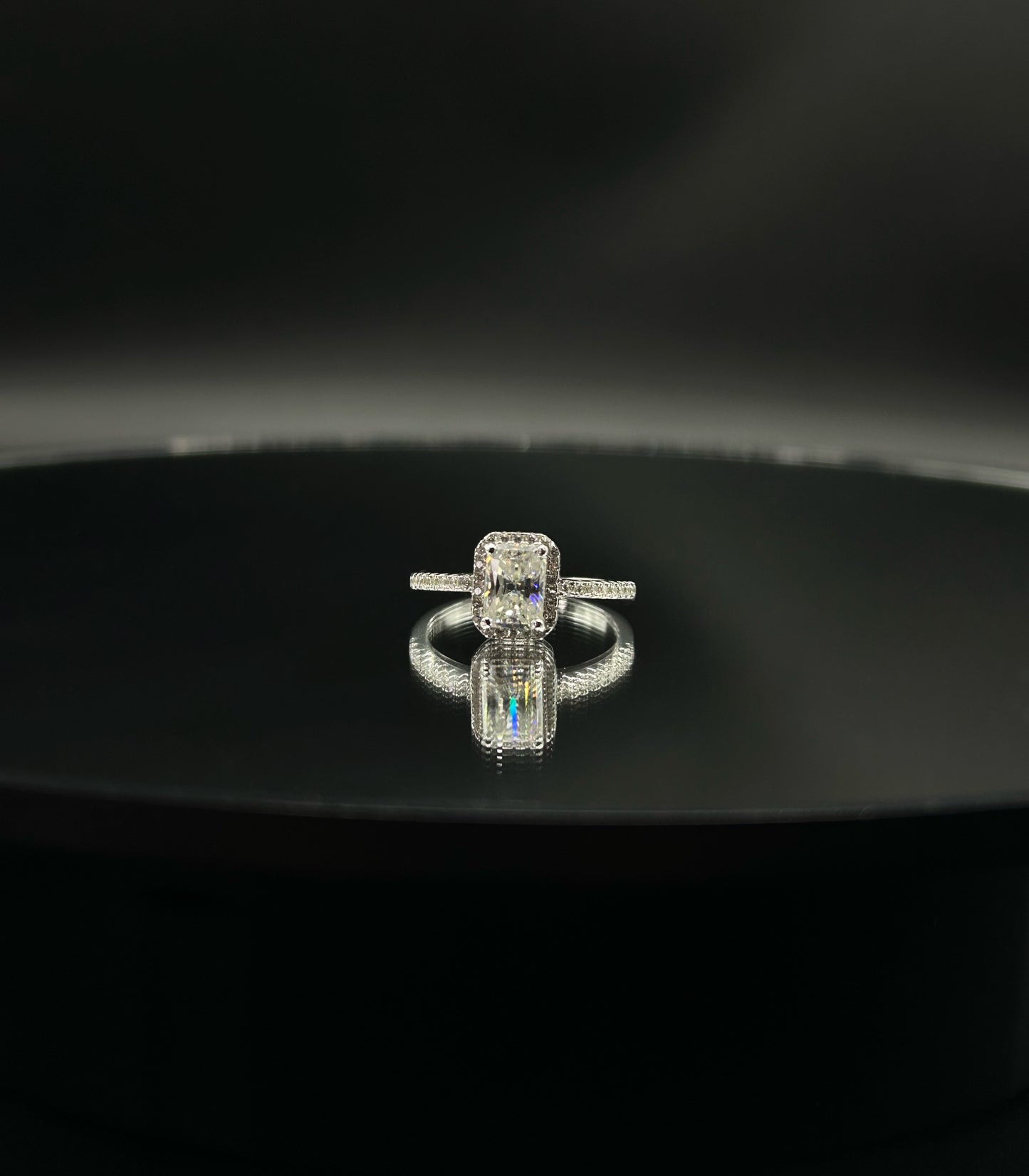 Radiant Cut Ring (Bezeled)