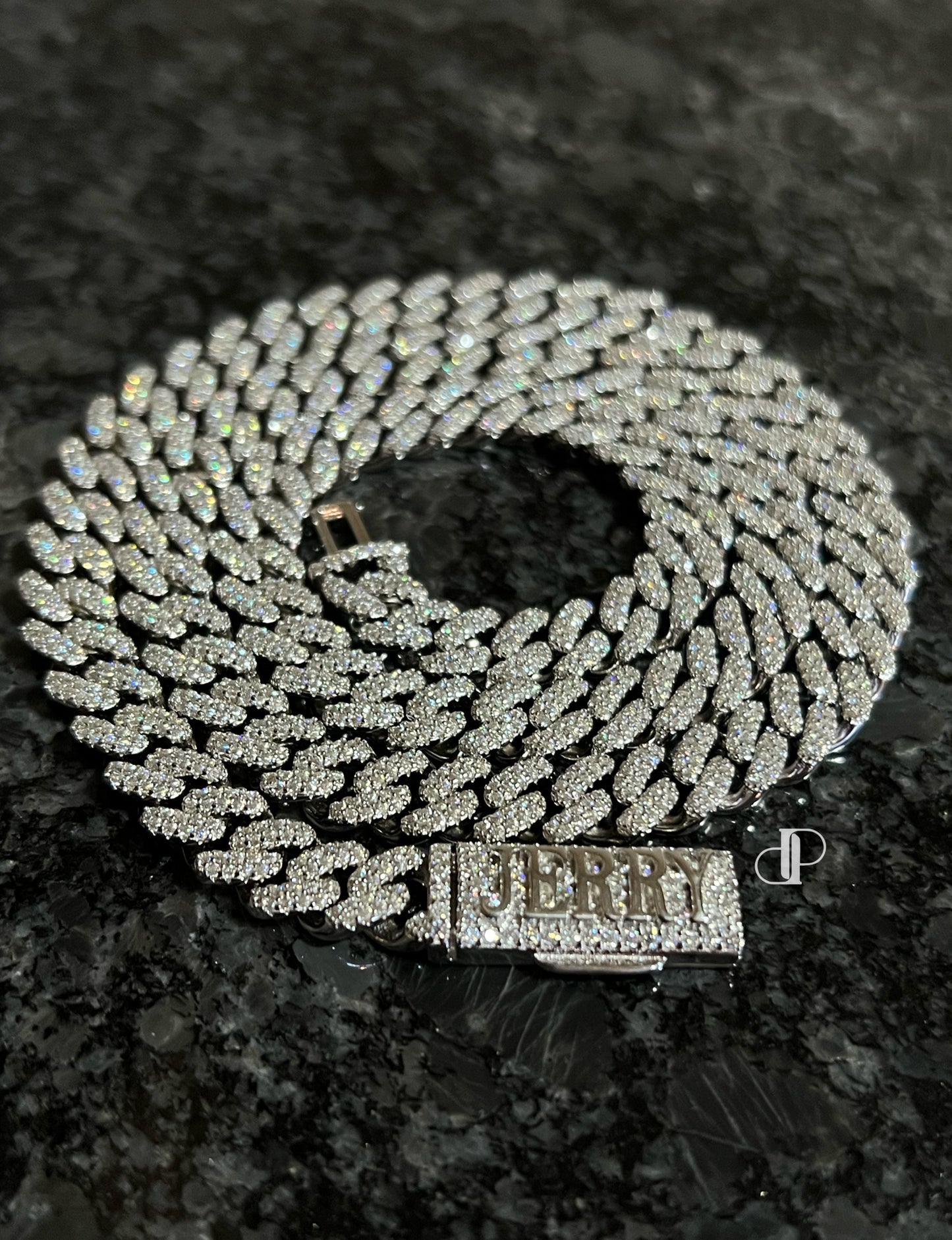 8mm Cuban Links (Round & Straight Edge)