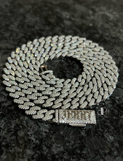 8mm Cuban Links (Round & Straight Edge)